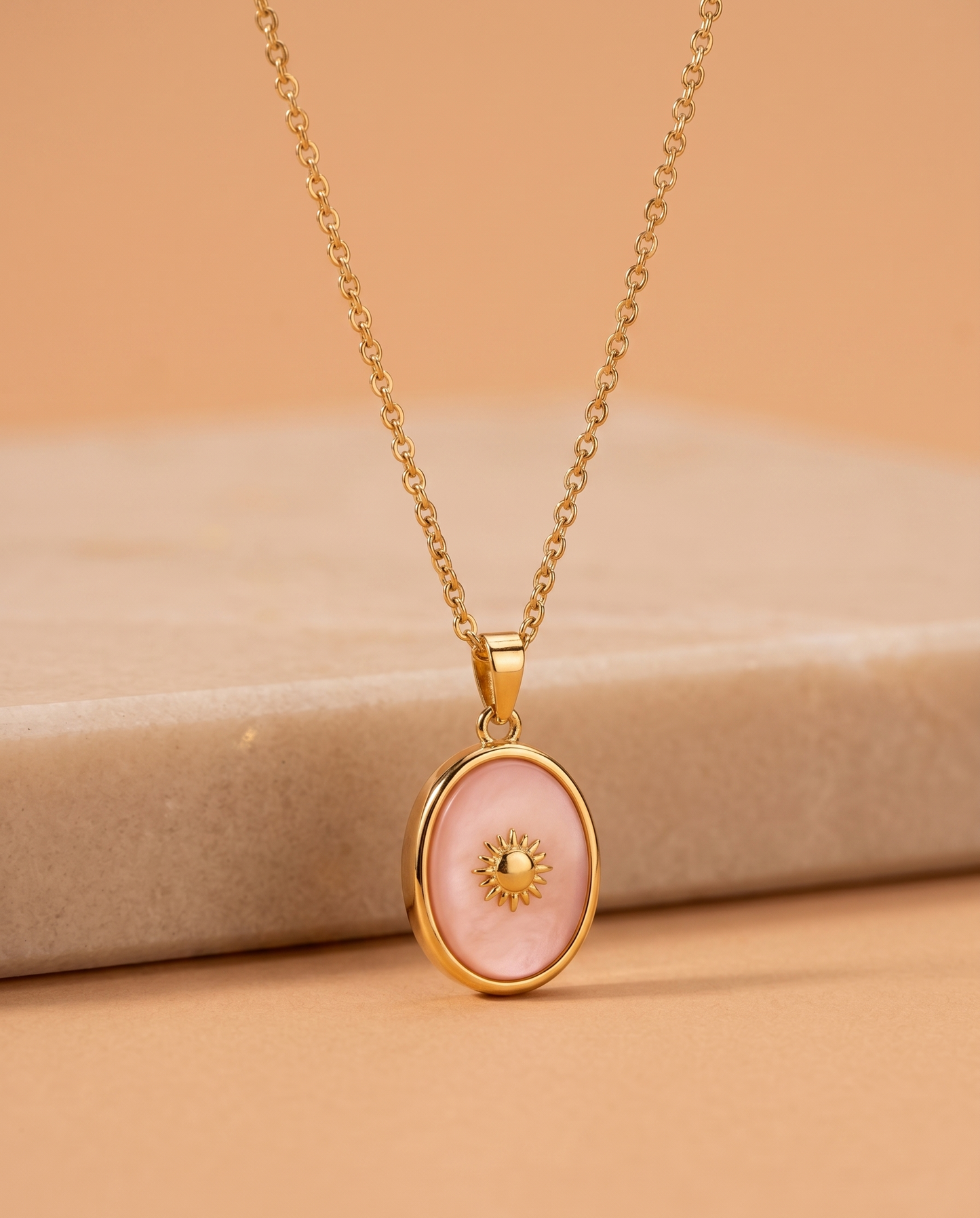 The Blush Soleil Pendant