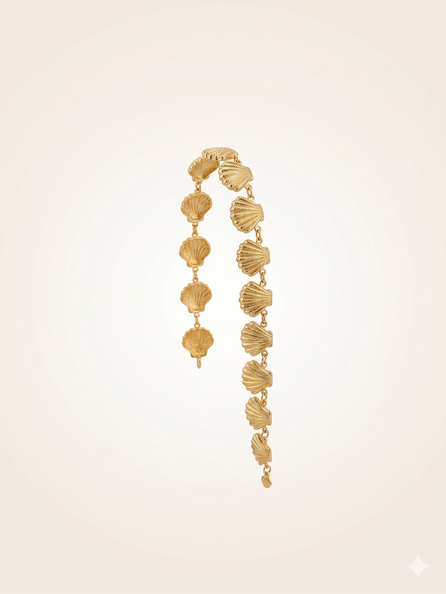 the golden hour shell bracelet