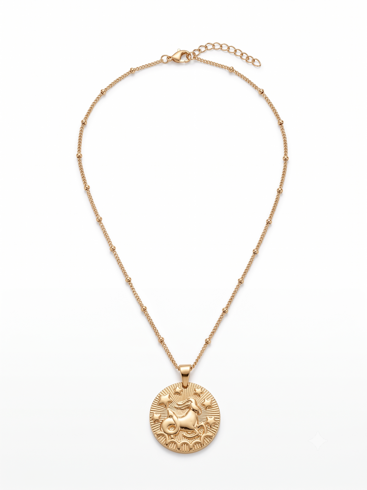 The Celestial Medallion Coin Necklace