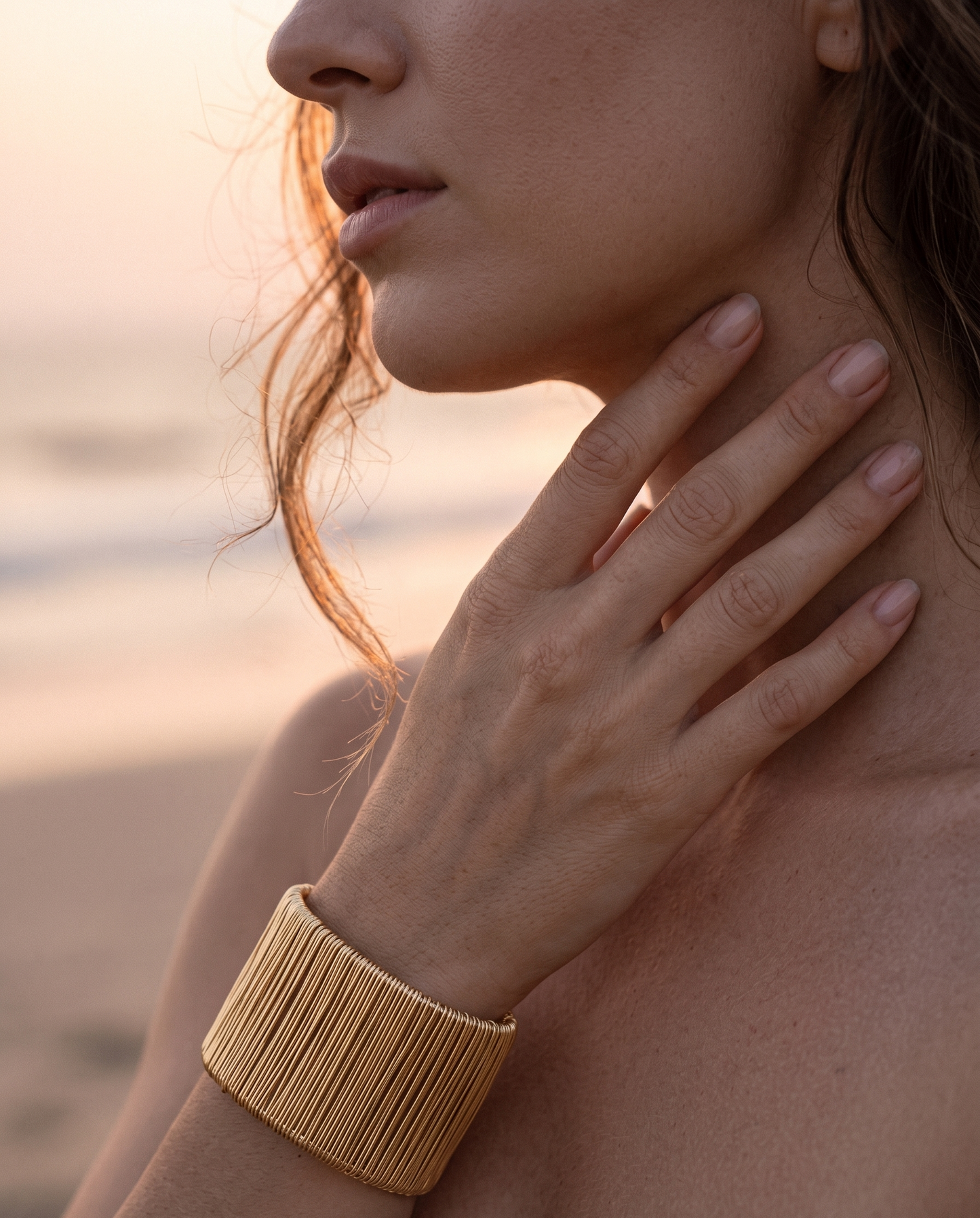 The Imperial Mesh Cuff Bracelet