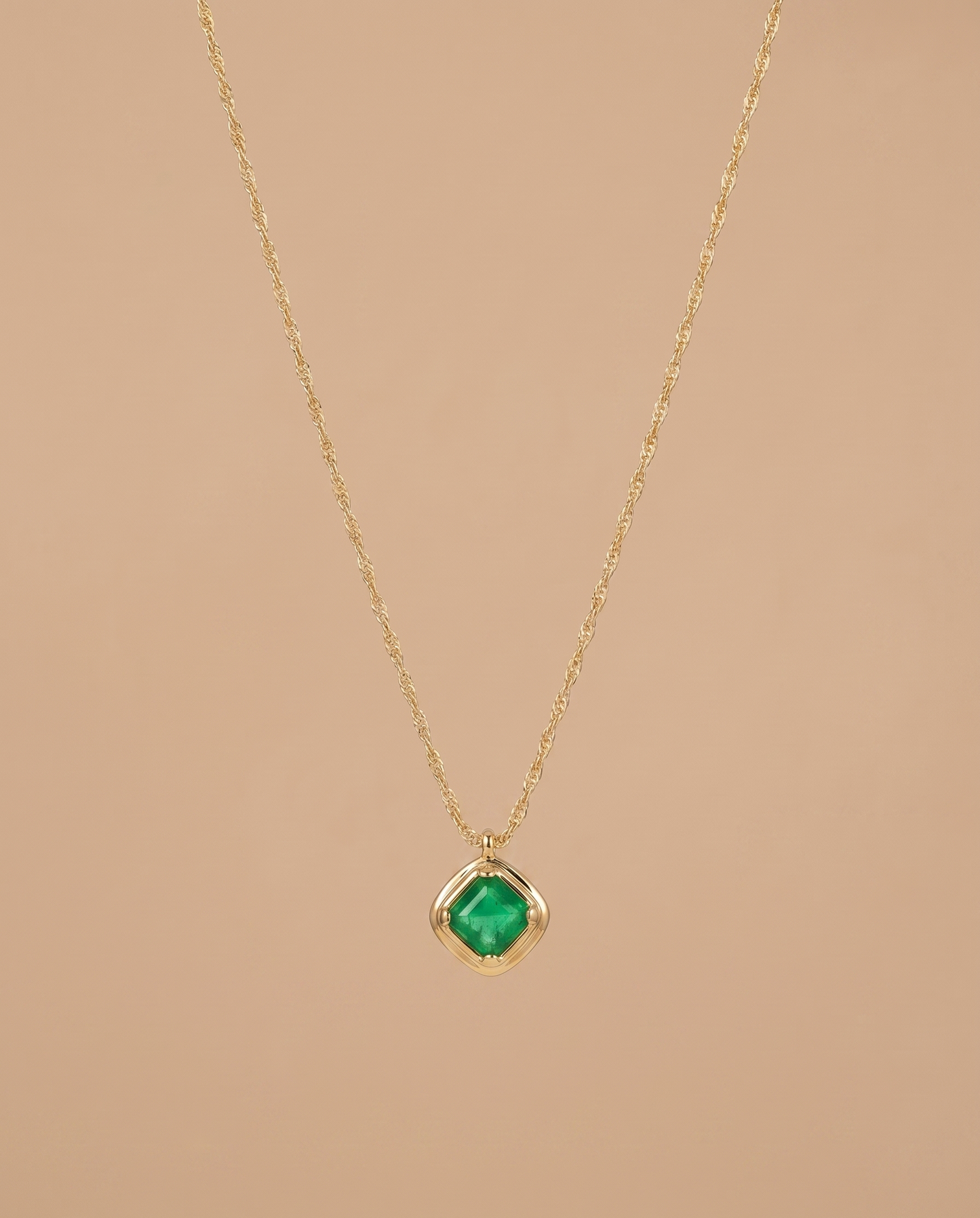 The Eden Emerald Pendant