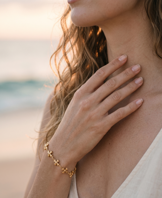 The Bamboo Enamel Statement Chain
