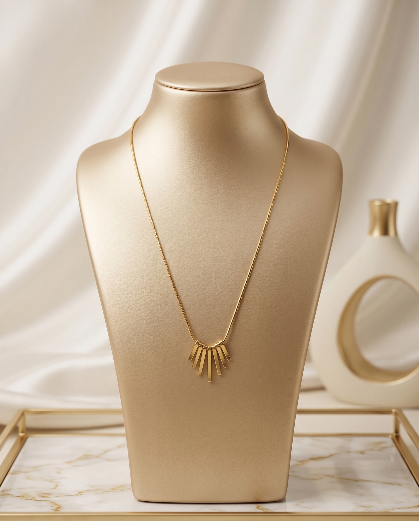 The Deco Fringe Necklace