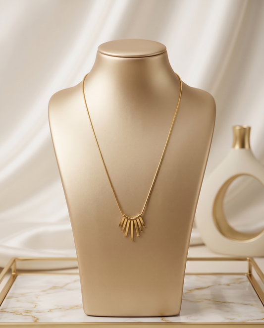 The Deco Fringe Necklace