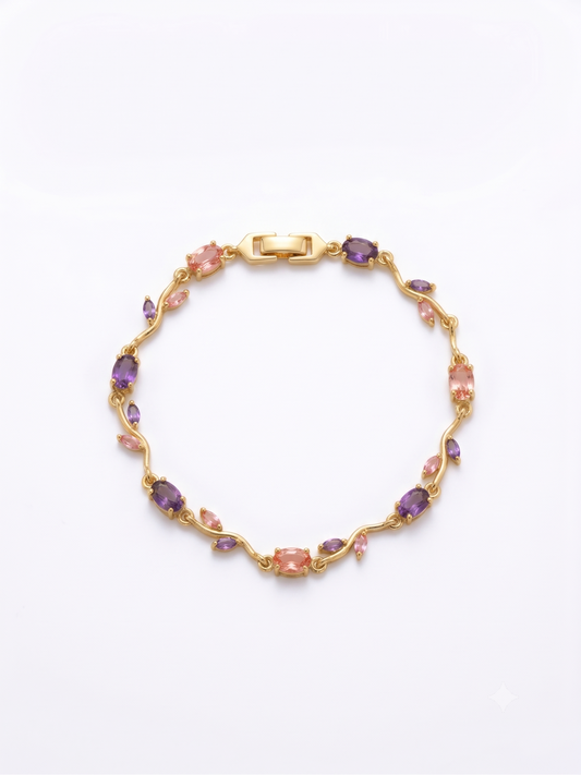 Enchanted Vine Gemstone Bracelet