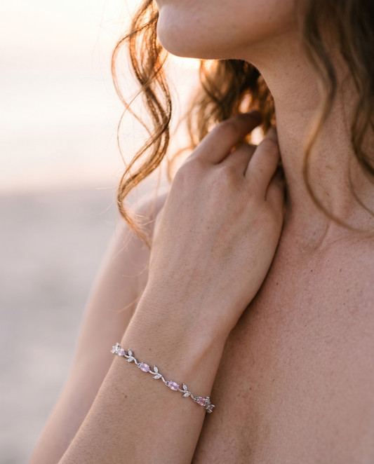 The Bamboo Enamel Statement Chain (Noir)