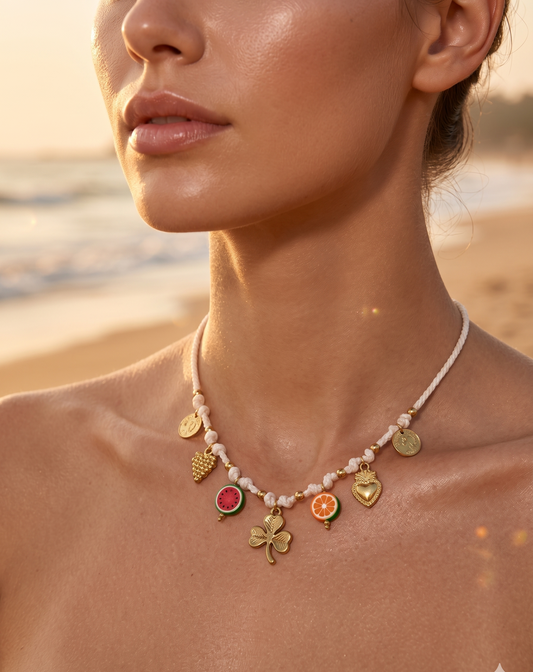 The Capri Summer Charm Choker