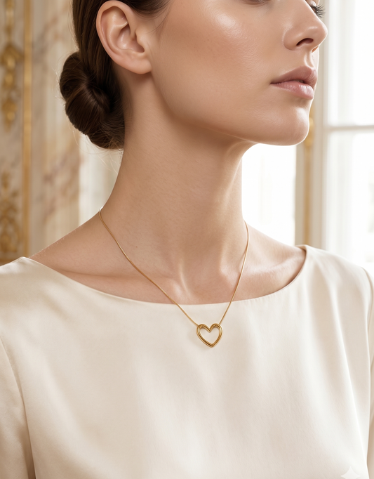 The Eterna Open Heart Necklace