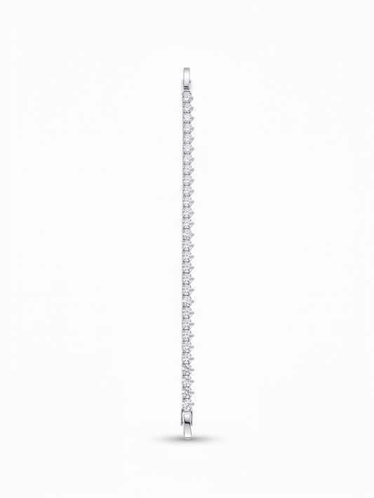 The Aria Clear Crystal Tennis Bracelet