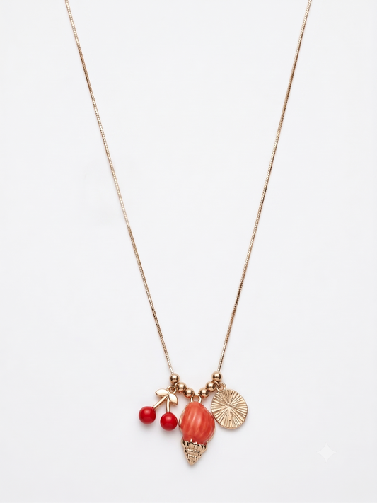 The Riviera Tropical Charm Necklace
