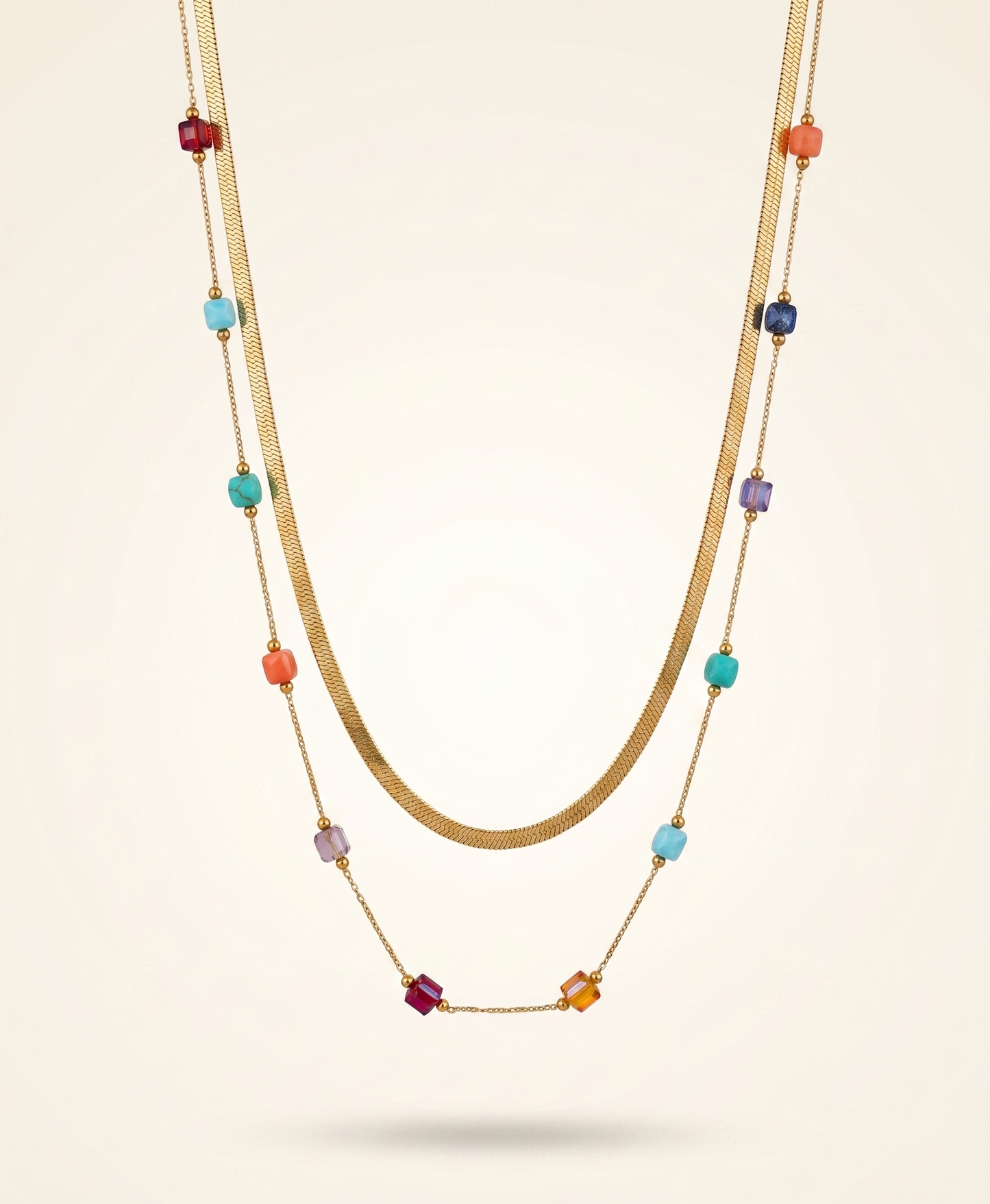 The Prism Layered Necklace