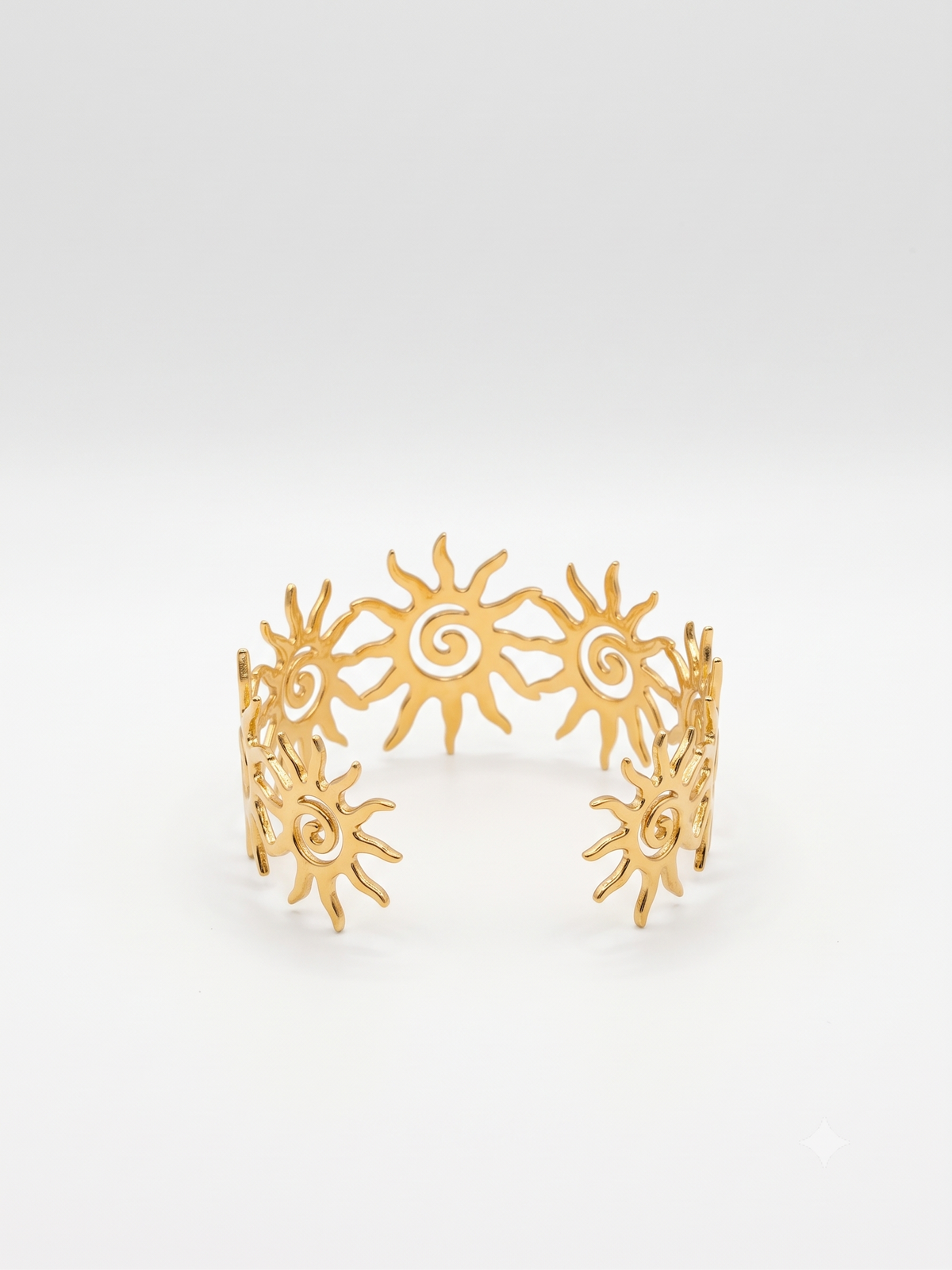 The Solstice Sunburst Statement Cuff