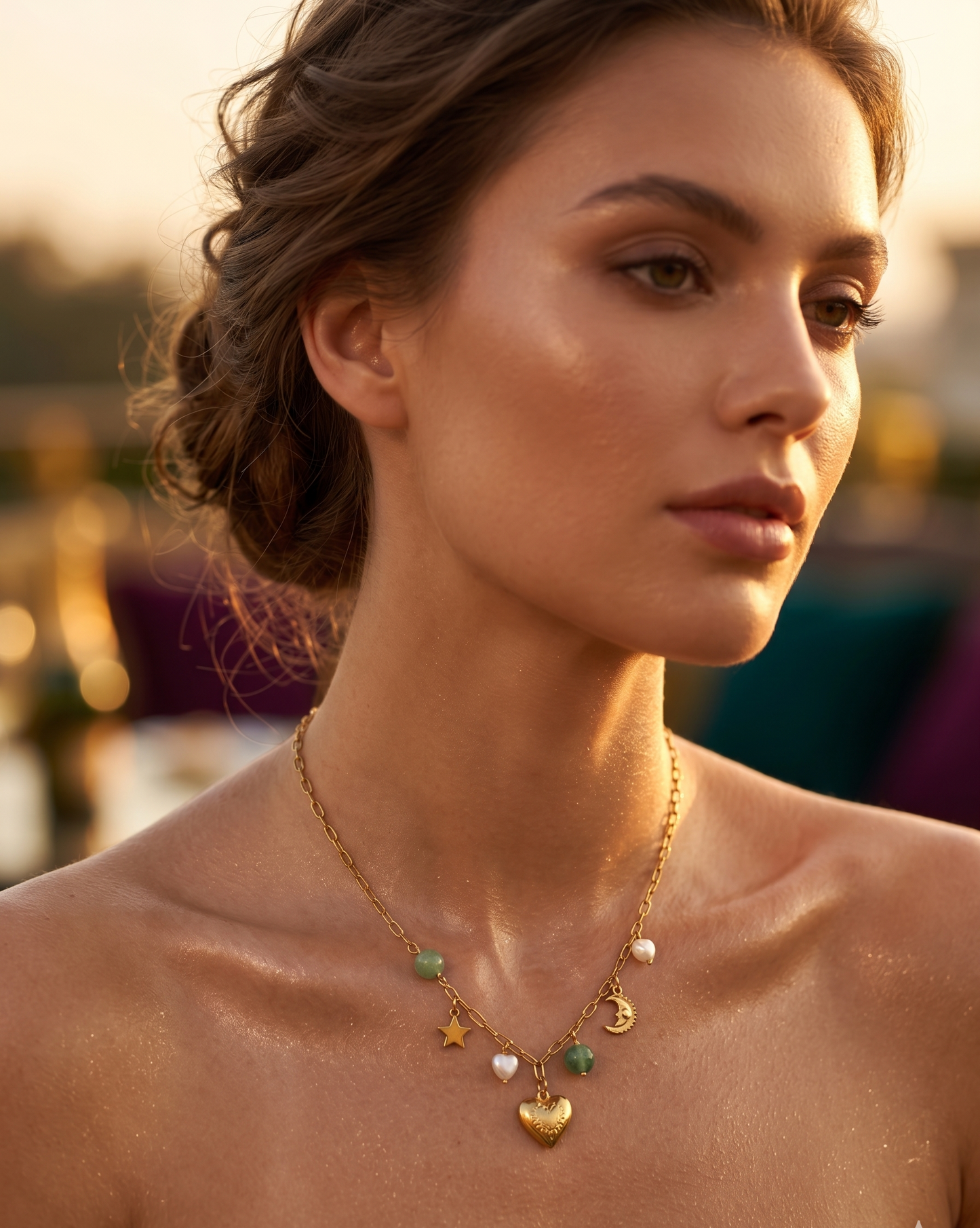 The Celestial Amulet Necklace
