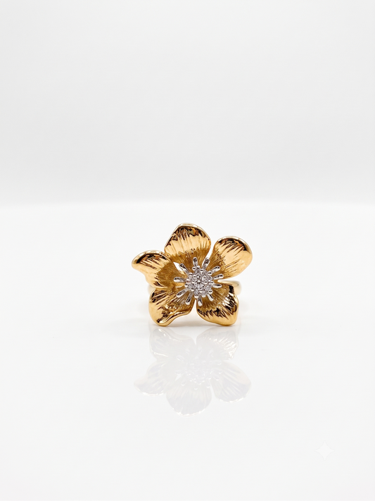The Radiant Flora Statement Ring