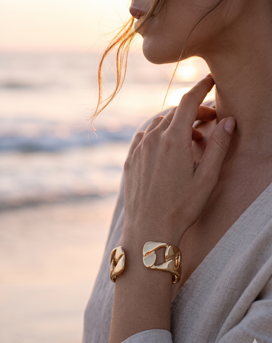 The Chunky Cuban Link Cuff