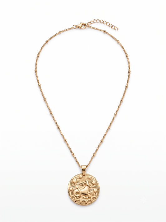 The Celestial Medallion Coin Necklace