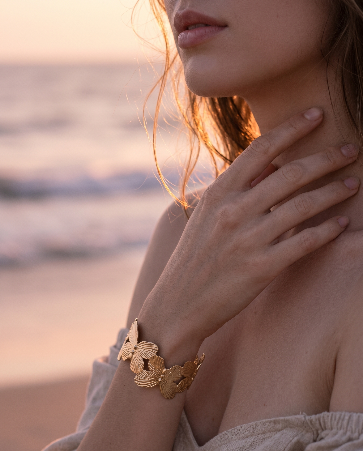 The Papillon Garden Bangle