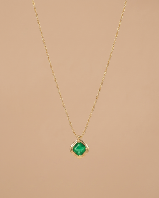 The Eden Emerald Pendant